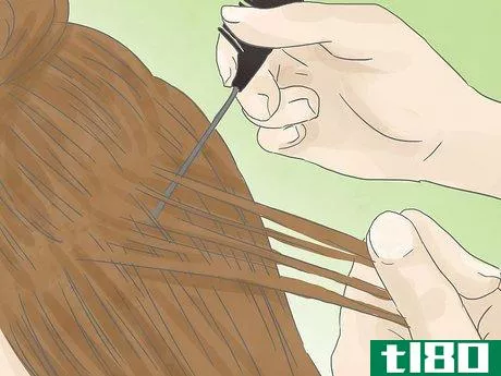 Image titled Apply Tape‐In Hair Extensions Step 4