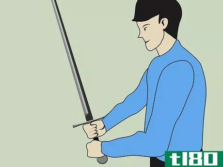 Image titled Use Any Two Handed Sword Step 3