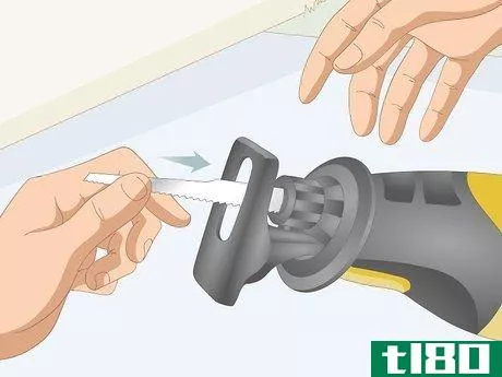 Image titled Use a Reciprocating Saw Step 4