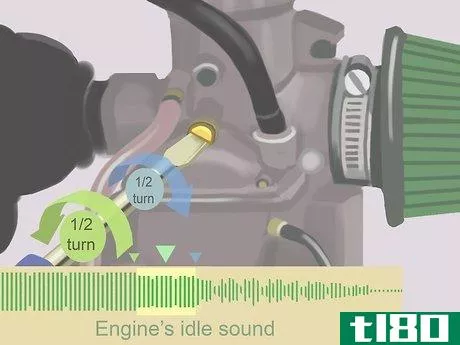 Image titled Adjust an Air Fuel Mixture Screw Step 7