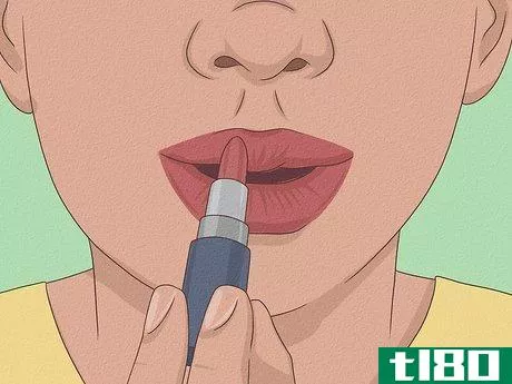 Image titled Apply Lipstick Without Liner Step 11