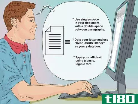 Image titled Write an Affidavit Letter for Immigration Step 3