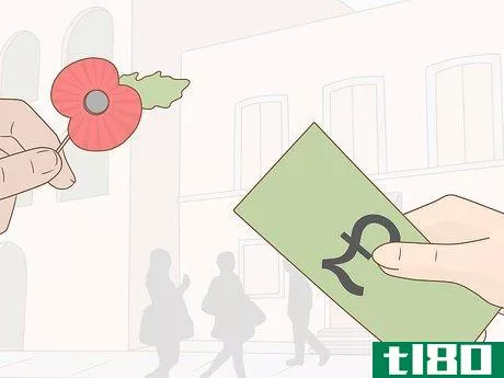 Image titled Wear a Remembrance Day Poppy (UK) Step 1