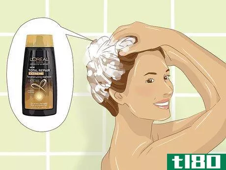 Image titled Apply a L’Oreal Hair Mask Step 1