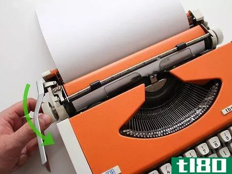 Image titled Type on a Typewriter Step 3