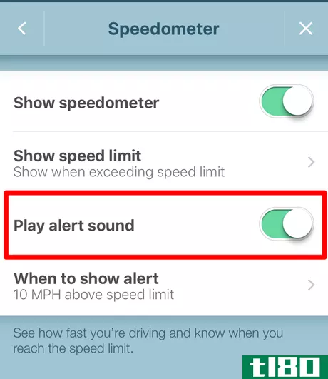 Image titled Change the Audible Speed Alert Preferences in Waze Step 8.png