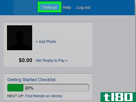 Image titled Add a Bank Account to Venmo on a PC or Mac Step 2