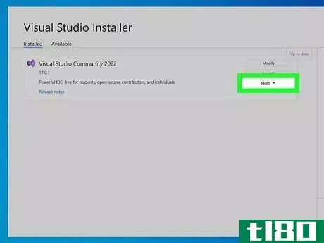 Image titled Uninstall Visual Studio Step 2