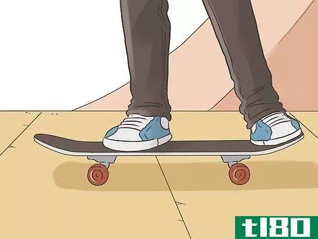 Image titled 180 on a Skateboard Step 2
