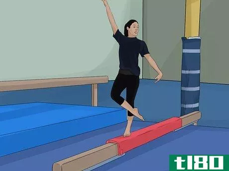 Image titled Walk on a Gymnastics Balance Beam Step 15