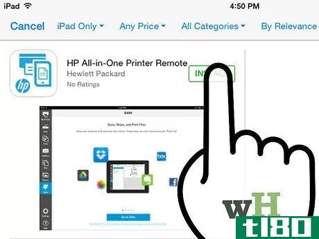 Image titled Save Scanned Documents Wirelessly on iPad with HP All in One Printer Remote Step 3
