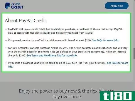 Image titled Use PayPal Credit Step 3