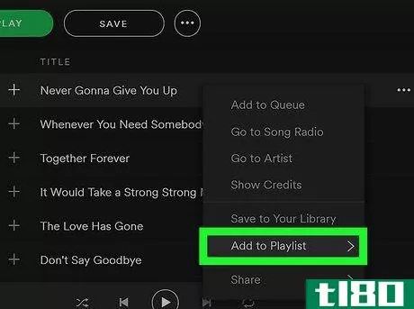 Image titled Add Songs to Someone Else's Spotify Playlist on PC or Mac Step 7
