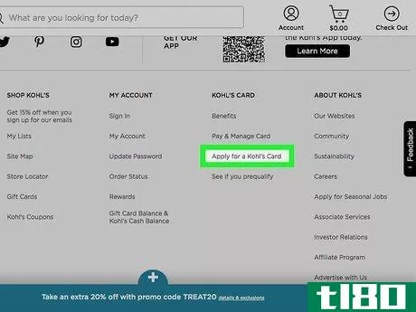 Image titled Apply for a Kohl's Credit Card Online Step 2