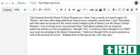 Image titled Write a Disney College Program Blog Part 2 Step 1.png