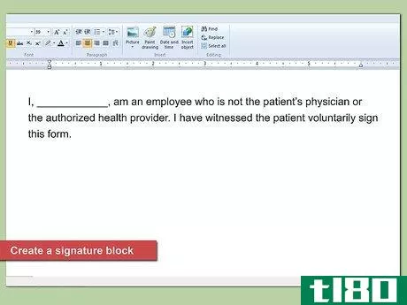 Image titled Write a Medical Consent Form Step 11