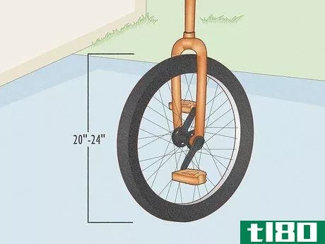 Image titled Ride and Mount a Unicycle Step 2