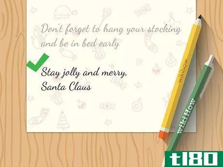 Image titled Write a Letter from Santa Step 5