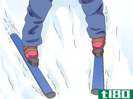 Image titled Turn when Skiing Step 2