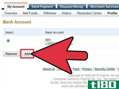 Image titled Add a Savings Account to PayPal Step 6