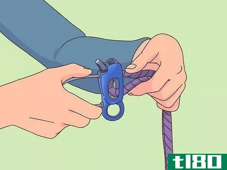 Image titled Use a Harness for Rock Climbing Step 17
