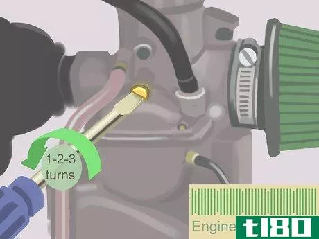 Image titled Adjust an Air Fuel Mixture Screw Step 5