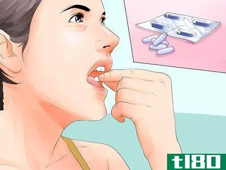 Image titled Remove Pimples Using Floss and Mouthwash Step 8