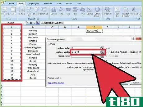 Image titled Use the Lookup Function in Excel Step 12