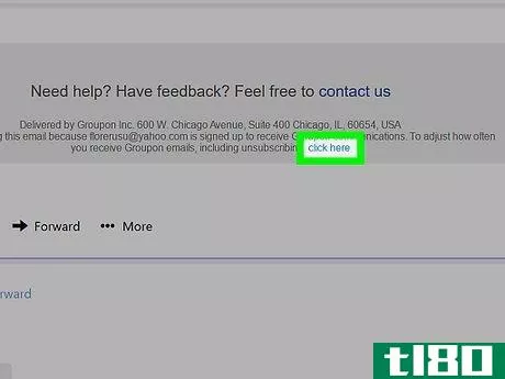 Image titled Unsubscribe from Groupon Step 4