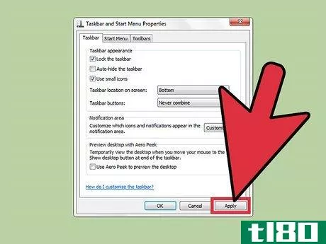 Image titled Revert to the Classic Taskbar on Windows 7 Step 4