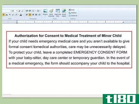 Image titled Write a Medical Consent Form Step 12