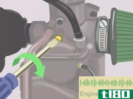 Image titled Adjust an Air Fuel Mixture Screw Step 4