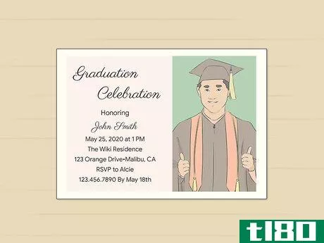 Image titled Address Graduation Announcements Step 6