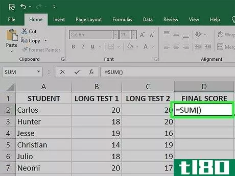 Image titled Add Two Cells Containing the Sum of Other Formulas in Excel Step 4