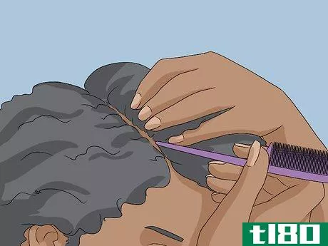 Image titled Twist Hair Step 1