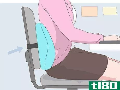 Image titled Sit at Work If You Have Back Pain Step 1