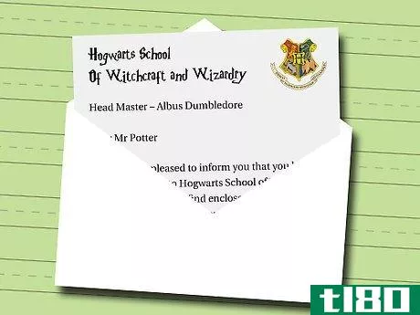 Image titled Write a Harry Potter Acceptance Letter Step 5