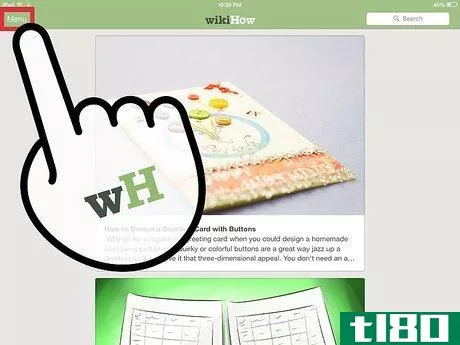 Image titled Use the wikiHow iPhone and iPad Application Step 8