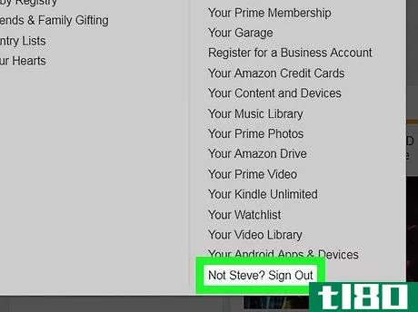 Image titled Sign Out of Amazon Step 3