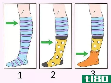 Image titled Wear 80s Style Layered Socks Step 5