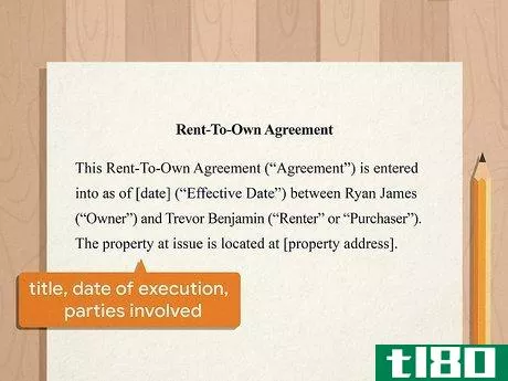 Image titled Set up a Rent to Own Contract Step 6