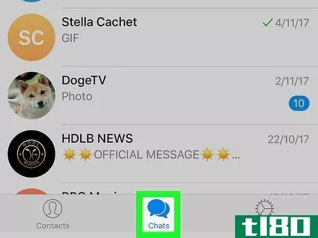 Image titled Add Gif on Telegram on iPhone or iPad Step 2