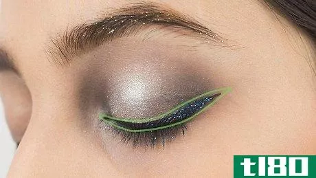Image titled Apply Glitter Eye Makeup Step 12