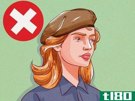 Image titled Wear an Army Beret Step 4