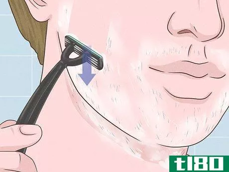 Image titled Shave Your Face Step 4