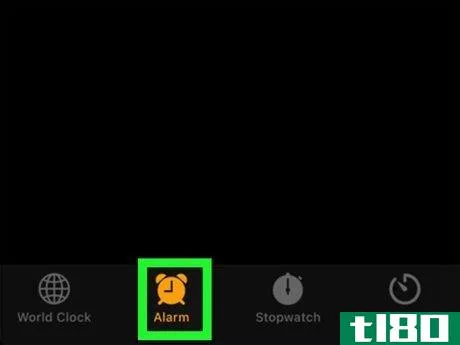 Image titled Set an Alarm on an iPhone Clock Step 2