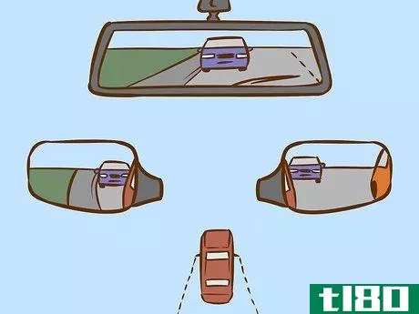 Image titled Set Rear‐View Mirrors to Eliminate Blind Spots Step 4