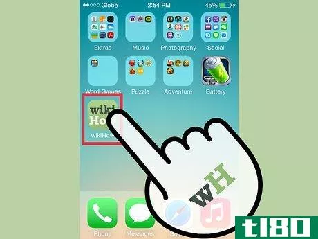 Image titled Use the wikiHow iPhone and iPad Application Step 1