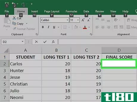 Image titled Add Two Cells Containing the Sum of Other Formulas in Excel Step 3