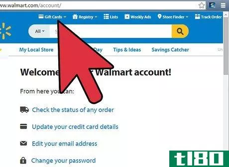 Image titled Add a New Gift Card to Your Walmart Website Account Step 4